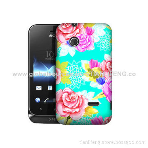 Head Case Aqua Painted Flowers Back Case for Sony XPERIA Z Ultra